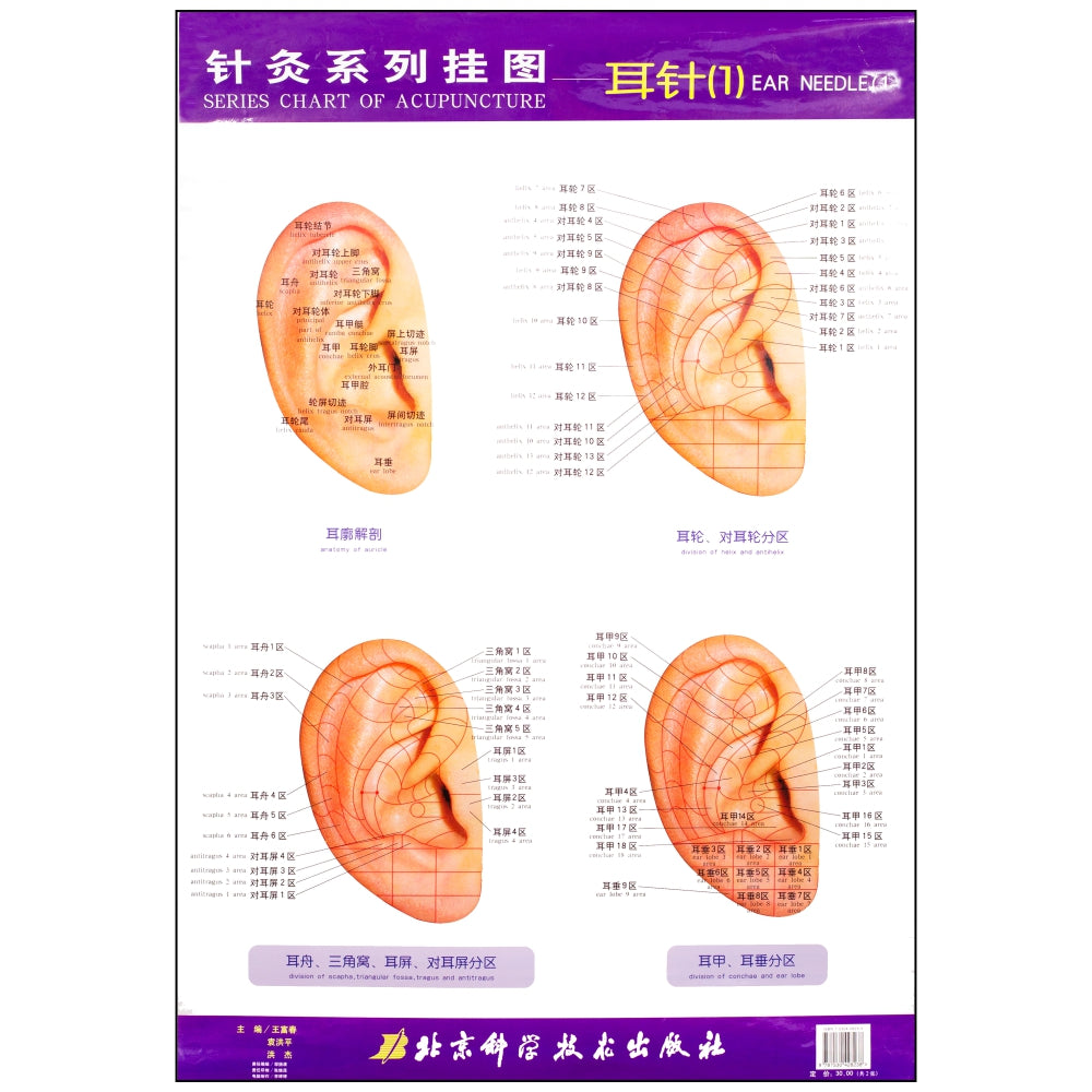 Ear Charts 2/set (35"x47")