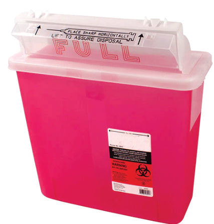 5 Quart Sharps Container 废针盒